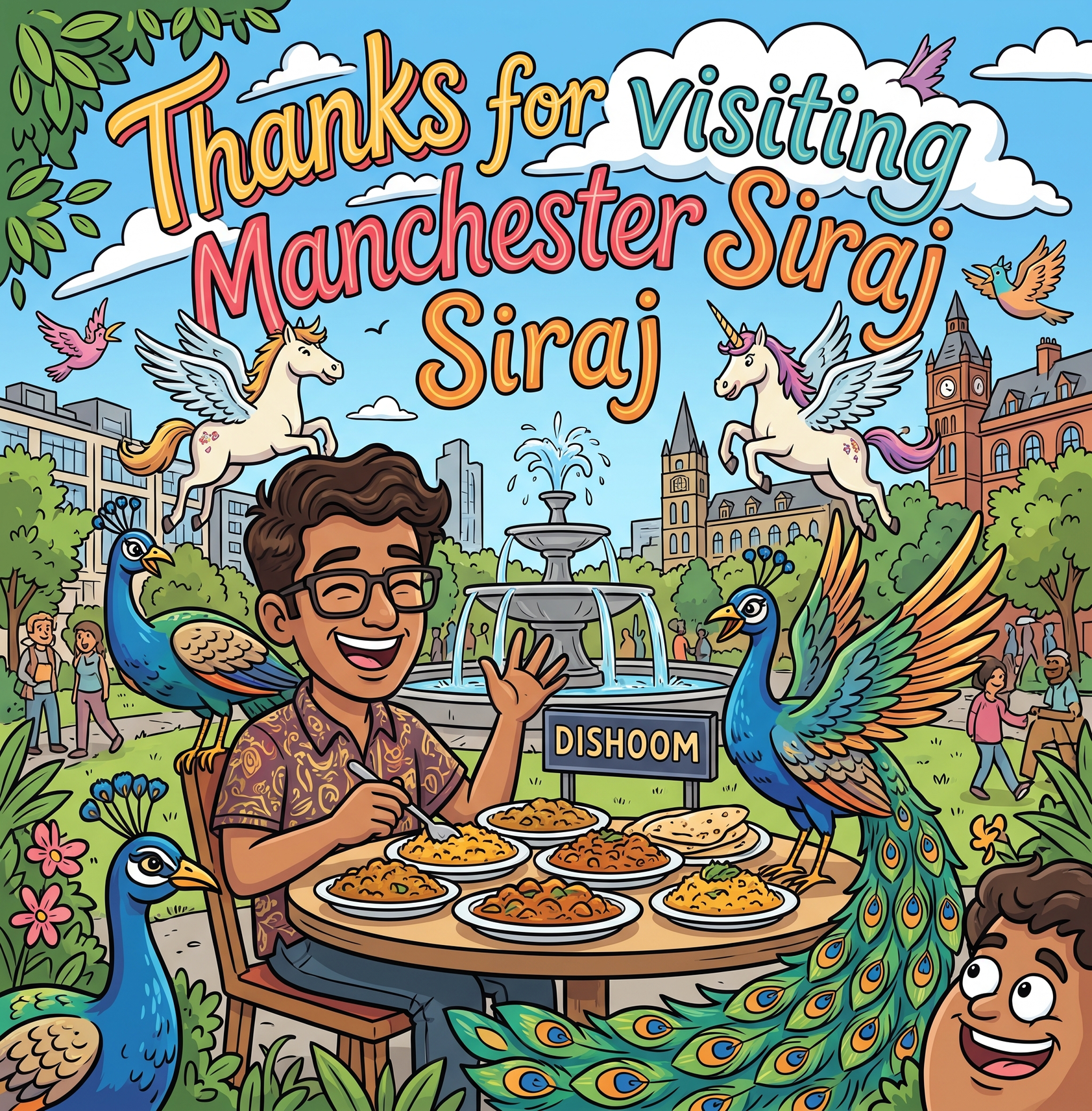 Thanks for visiting Manchester