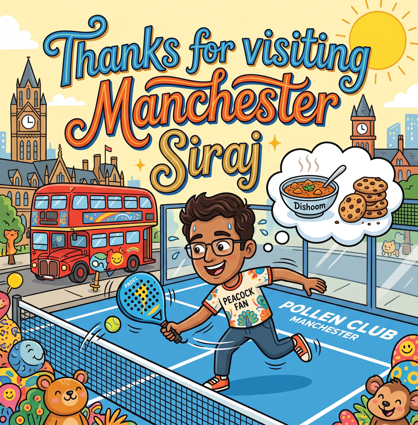 Thanks for visiting Manchester